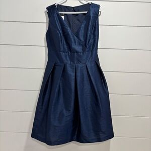 Alfred Sung blue v-neck cocktail dress size 20